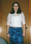 Amber at 3 and a half months preg