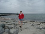 MV - Amber on the shoreline