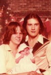 Amber at 5 weeks, with Mom & Dad