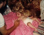Me smiling 3 mon 1982
