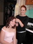 Missi getting her hair done by Amber.JPG