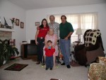 Amber, Uncle Butch, Dad, Granny, Erik