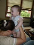 Auntie plays with Anna
