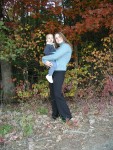 Mine Falls - Mommy and Erik love the colors of fall