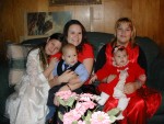 Missy, Amber, Savannah & babies