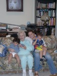 Mom, Amber, Erik & Tori -2