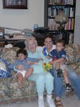 Mom, Amber, Erik & Tori -3