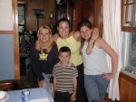 Savannah, Amber, Melissa, and Xavier