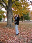 The colors of fall around Erik and Mommy