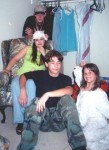 Amber  Chris  Frank   Missy - May 1998