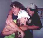 Amber  Frank   Chris - May 1998
